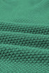 Henley Button Placket Side Slit Drop Shoulder Pullover Knit Sweater